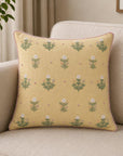 Lemon Bloom Cushion
