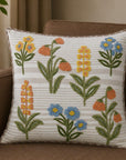 Golden Wildflower Cushion