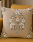 Mughal Bloom Medallion Cushion