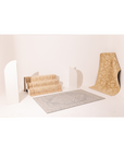 Grey Tribal Trellis Rug