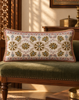Suzani Heritage Printed Lumbar Cushion