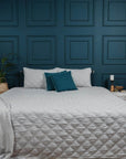 Adam Bed Spread Light Gray