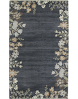 Midnight Floral Border