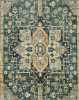 Emerald Heritage Scallop Dhurrie