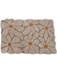 Taupe Bloom Plush