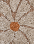 Taupe Bloom Plush