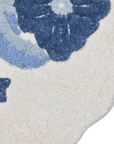 Azure Bloom Organic-Shaped