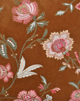 Rosewood Bloom Velvet Cushion