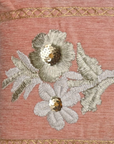 Rosewater Silverlace Chenille Cushion – 14x20 Inches
