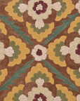 Mustard Meadow Aviary Velvet Cushion