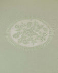 Mint Green Bed Cover Cotton Slub