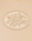 Light Beige Bed Cover Cotton Slub
