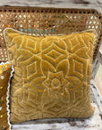Quilted mustard
