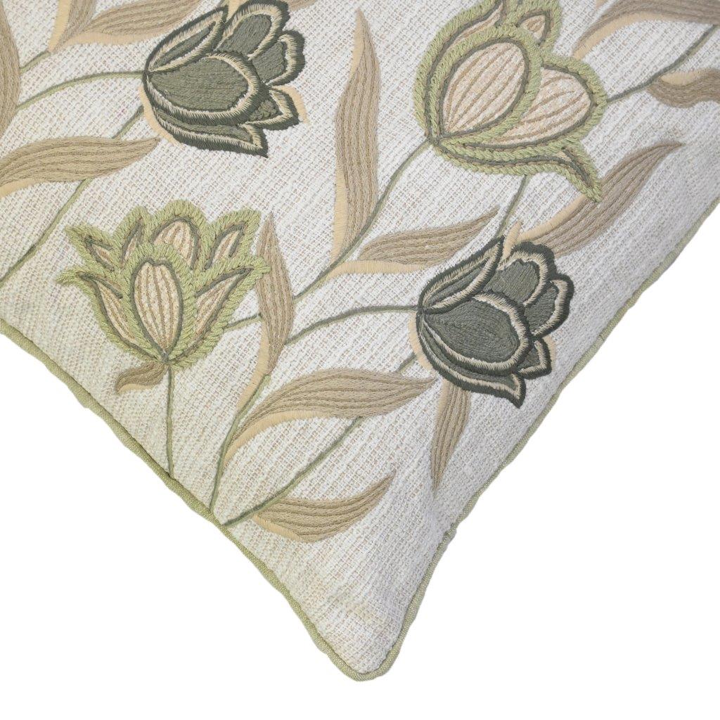 Verdant Paisley Cushion