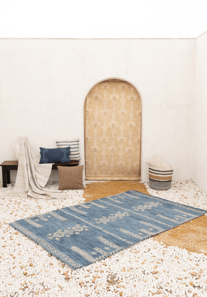Indigo Nomad Rug