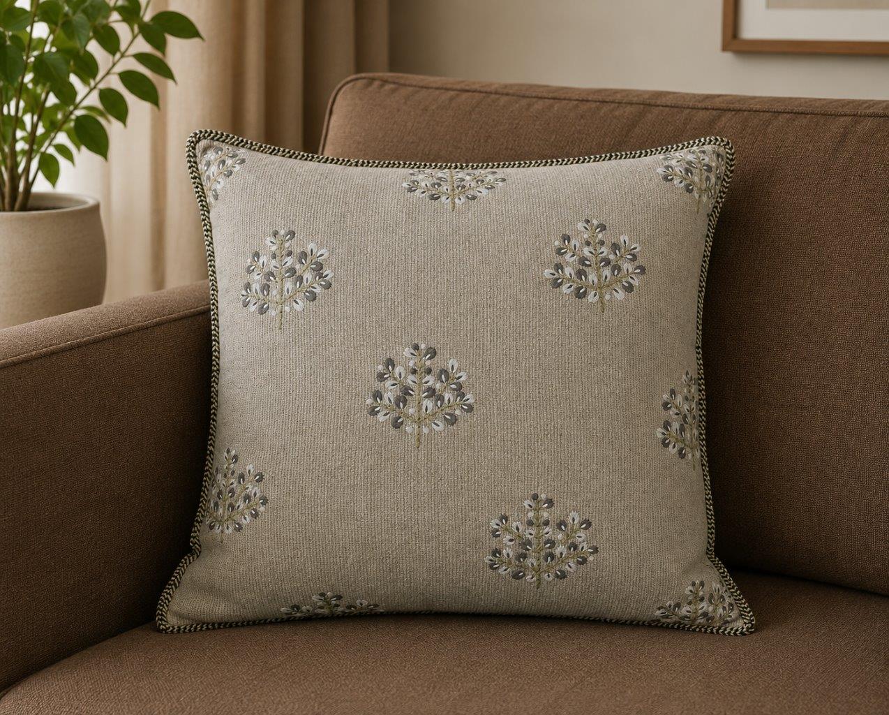Olive Whisper Cushion