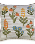 Golden Wildflower Cushion