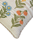 Golden Wildflower Cushion