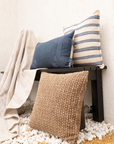 Rustic Woven Cushion