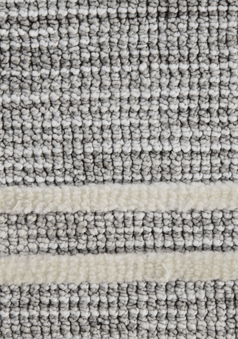 Urban Edge – Gray Border Microfibre Rug