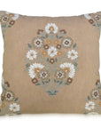Mughal Bloom Medallion Cushion