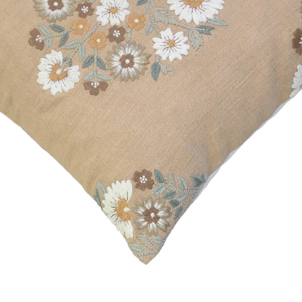 Mughal Bloom Medallion Cushion