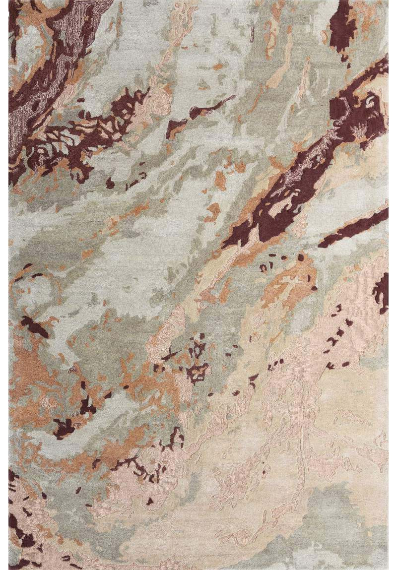Peachy Rustic Rug Peachy Fusion - Hand-Tufted Wool & Viscose Rug