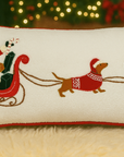 Santa’s Sleigh Ride Cushion