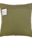 Blush Blossom Embroidered Cushion