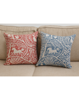 Tree of Life Cushion Cover – Red & Blue