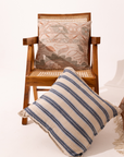 Coastal Stripe Blue Cushion