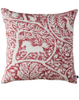 Tree of Life Cushion Cover – Red & Blue