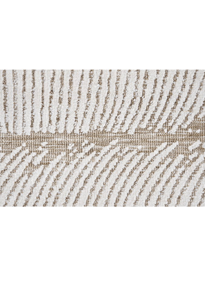 Beige Tides 5x8ft Luxury Knitted Rug