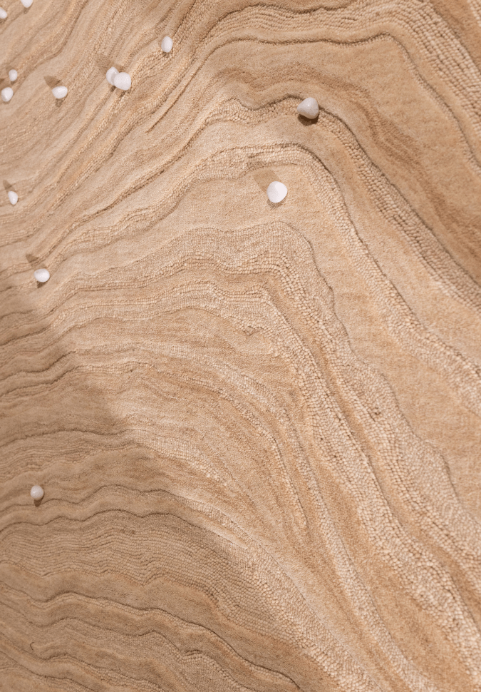 Pebble flow Rug