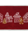 Crimson & Gold Christmas Runner
