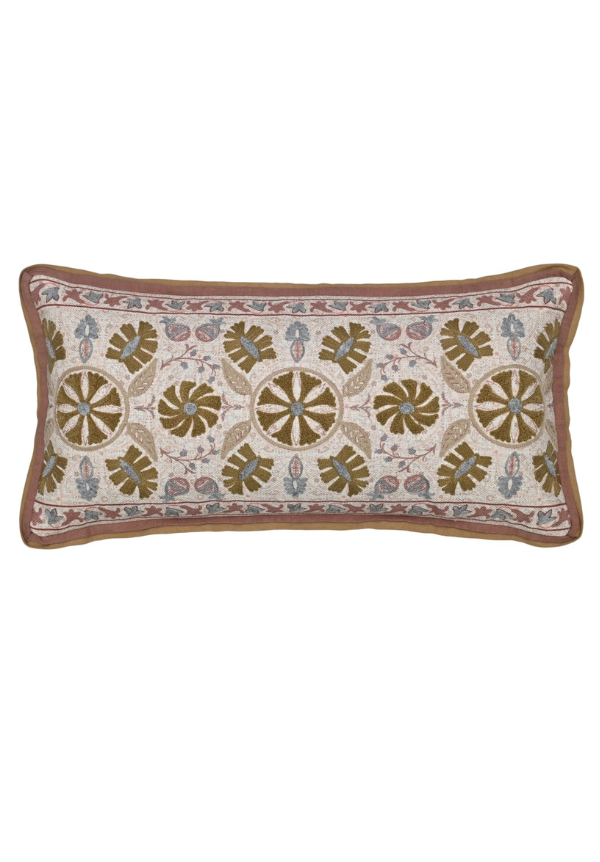 Suzani Heritage Printed Lumbar Cushion