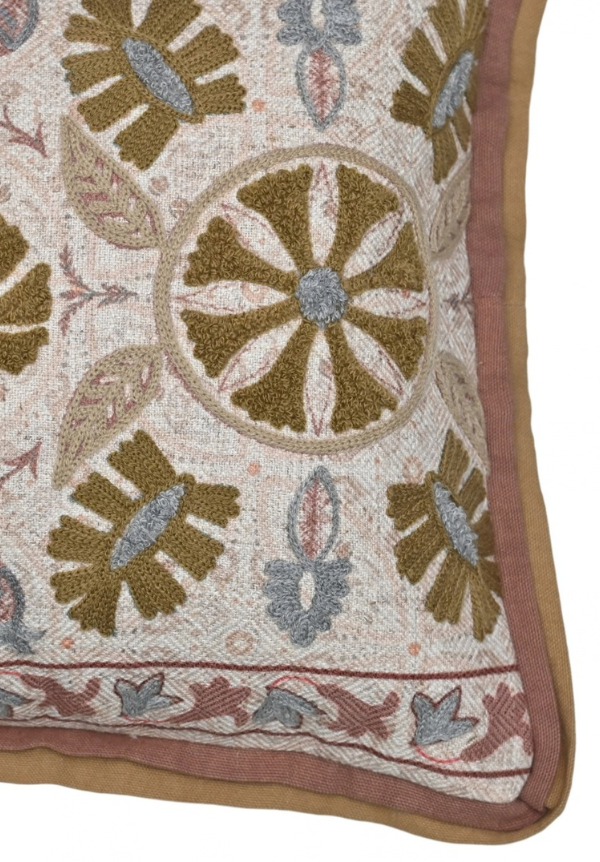 Suzani Heritage Printed Lumbar Cushion