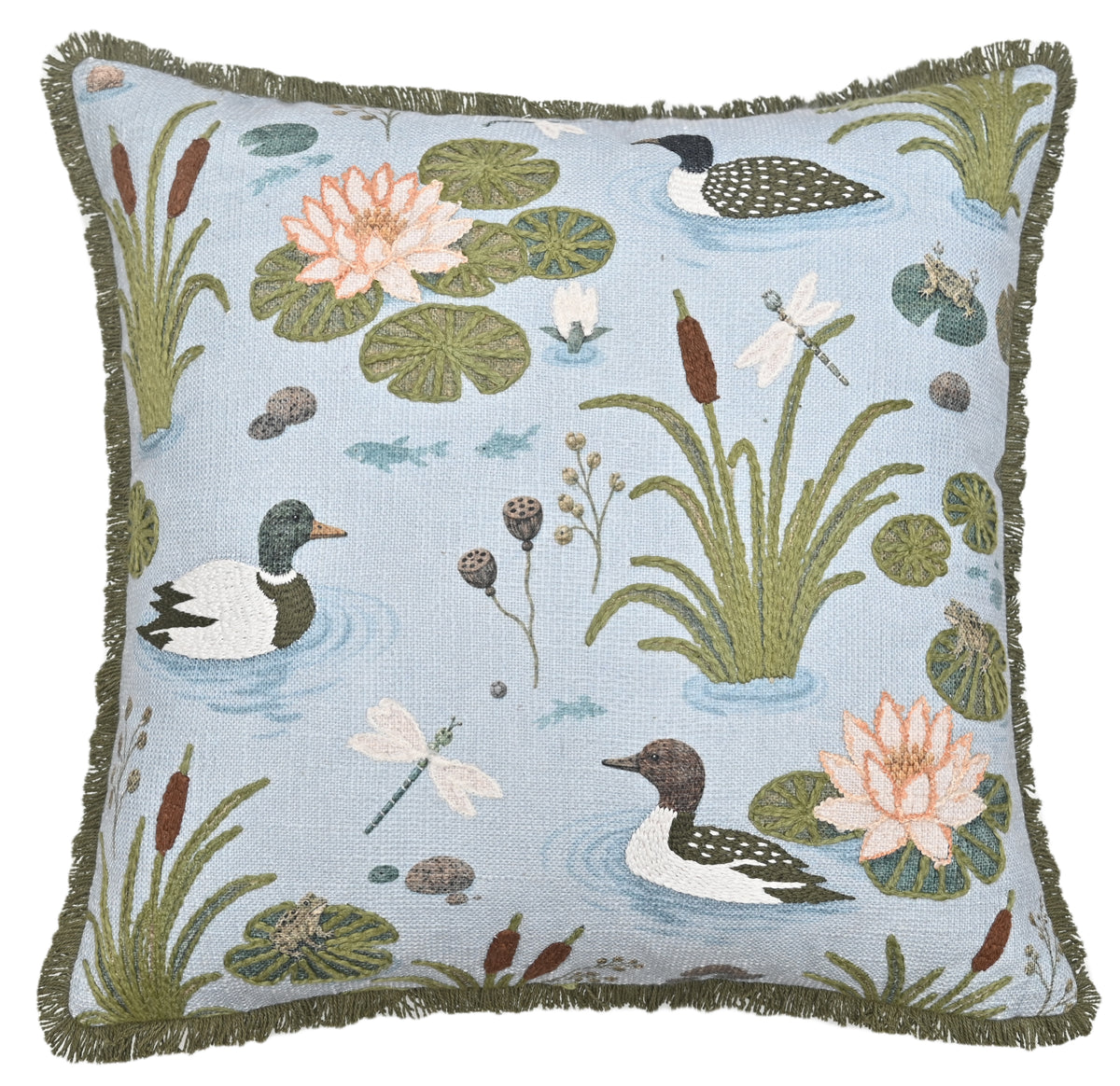 Lotus Haven Sky Blue