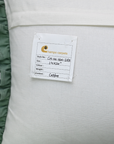 Label on a piece of fabric with 'Champo CarPets' branding and product details.