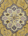 Golden Medallion Jute Border