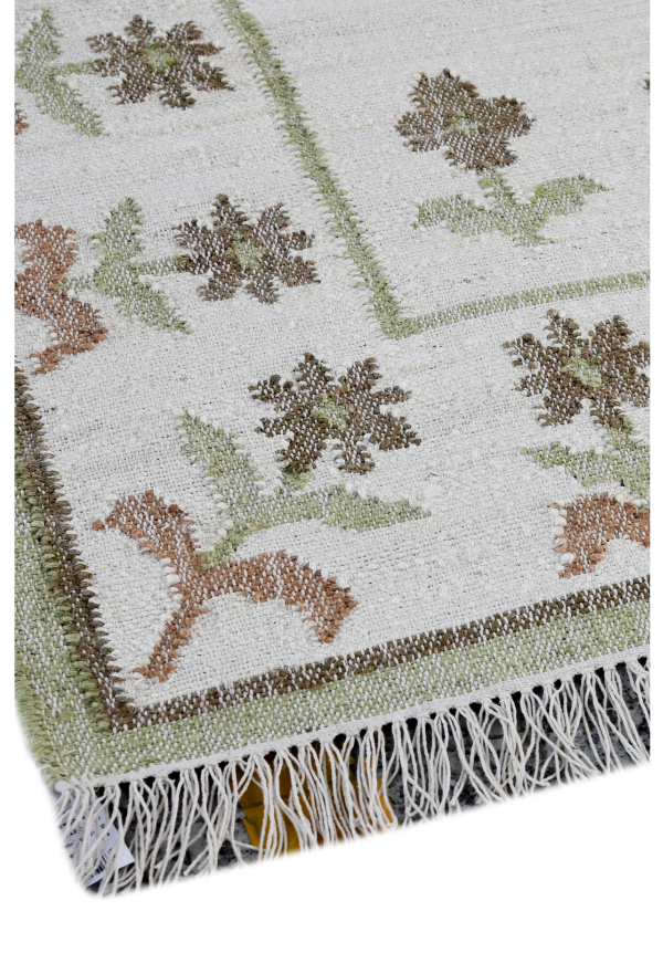 Vintage Blossom Dhurrie