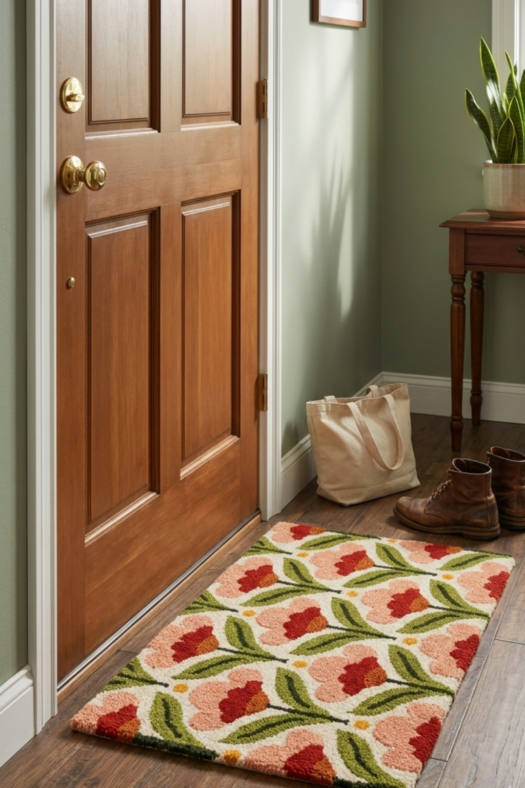 Bloom Crest PET Doormat