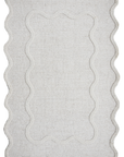 Ivory Scalloped