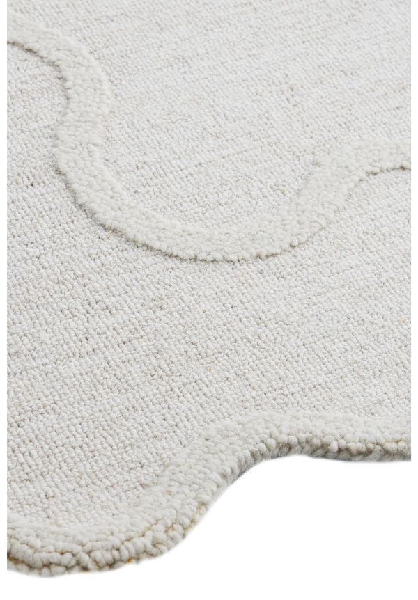 Ivory Scalloped