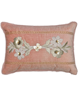 Rosewater Silverlace Chenille Cushion – 14x20 Inches