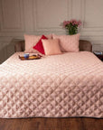 Bubble Pink Bed Cover Cotton Club