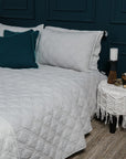 Adam Bed Spread Light Gray