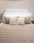 Tawny Bed Spread Cotton Slub