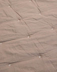 Tawny Bed Spread Cotton Slub