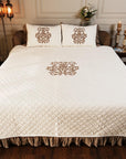 Rily Bed Spread Poplin Cotton With Applique